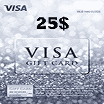 ویزا کارت 25 دلاری آمریکا