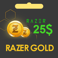 گیفت کارت 25 دلاری Razer Gold ریزر گلد