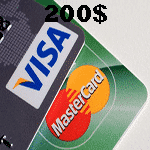ویزا کارت مجازی 200 دلاری