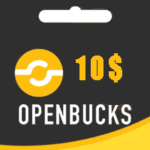 گیفت کارت 10 دلاری اپن باکس openbucks