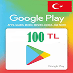 گیفت کارت 100 لیر گوگل ترکیه