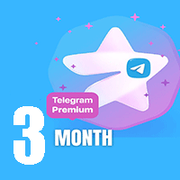 3 ماهه تلگرام پرمیوم